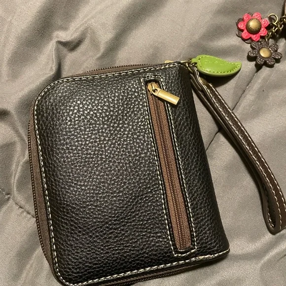 Chala Fox and Dragonfly Crossbody Bag Set - Black and Tan - Picture 4 of 6